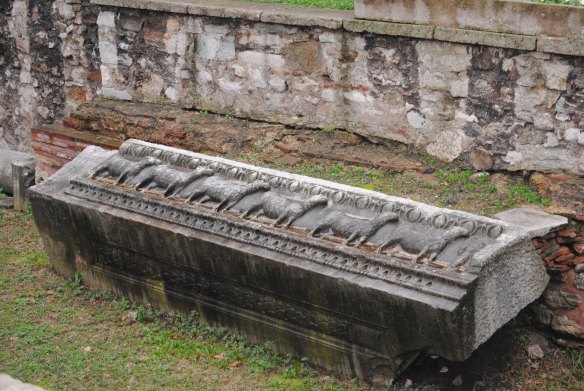  From Christian era, excavated during renovations. 