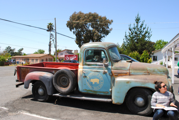 Whatever killed the skeleton inside the truck.... it wasn't the cold!