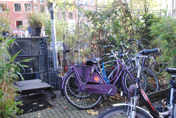 She went to Amsterdam.