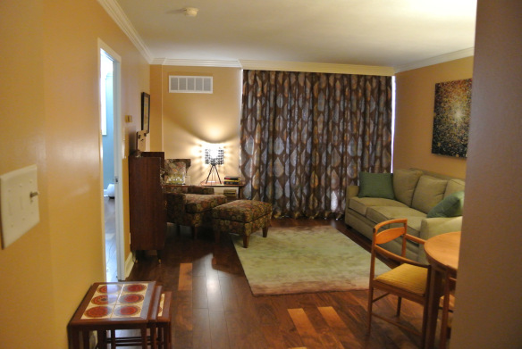 The living room