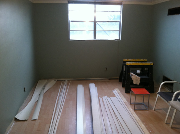New baseboards