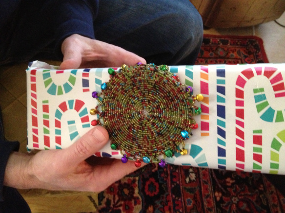 I'll et they've never seen a present like this!