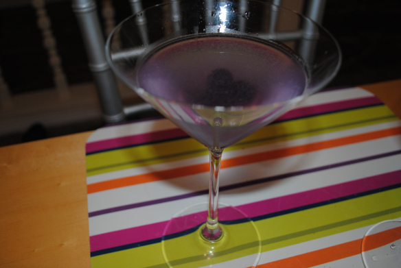 And makes you a beautiful purple drink in the middle of the afternoon????