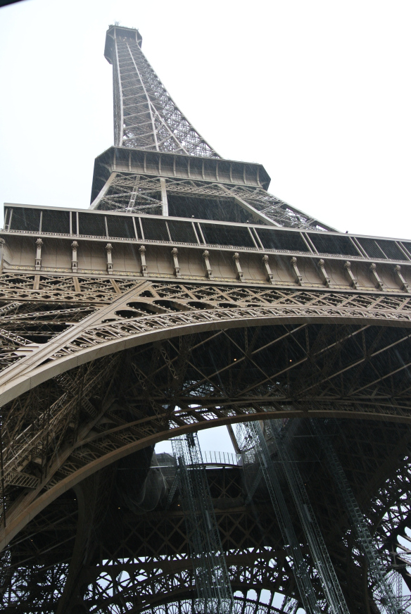 So much for all those artsy Eiffel Tower pictures we were going to take!