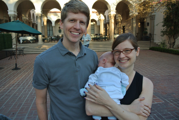 The happy new family.