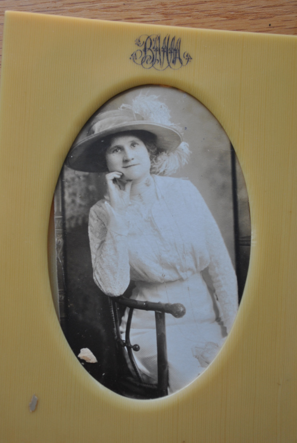 My great grandmother, Etta Blanche Miles Morarity, to my knowledge the original owner of the etagere.