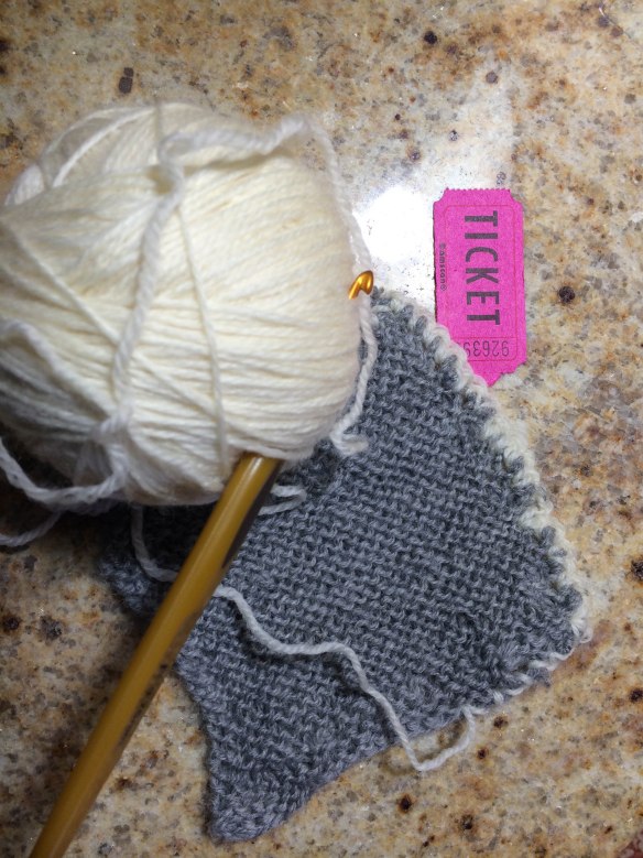 Sadly I did not have the prerequisite skill  for the  crochet class, which was knowing how to crochet. Oops! Someone helped me anyway!
