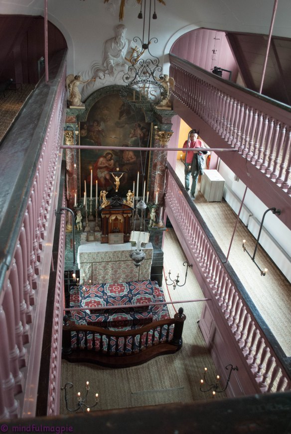 A church built in an attic...that's creative!