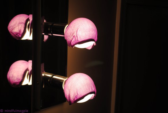 Fact: I never even TOLD the other ladies that Ellen hung her footies to dry on the light fixture. That's loyalty.