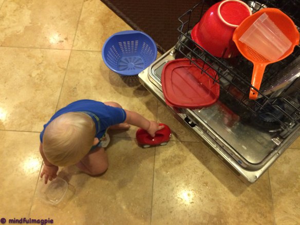 Not to mention the help with the dishwasher!